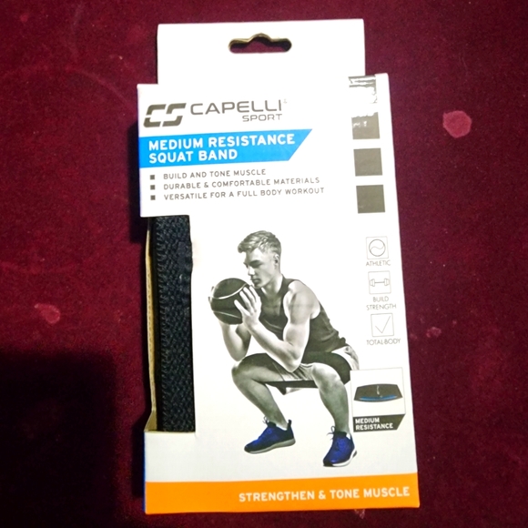 Capelli Sport Medium Looped Fabric Resistance Band - Picture 3 of 5